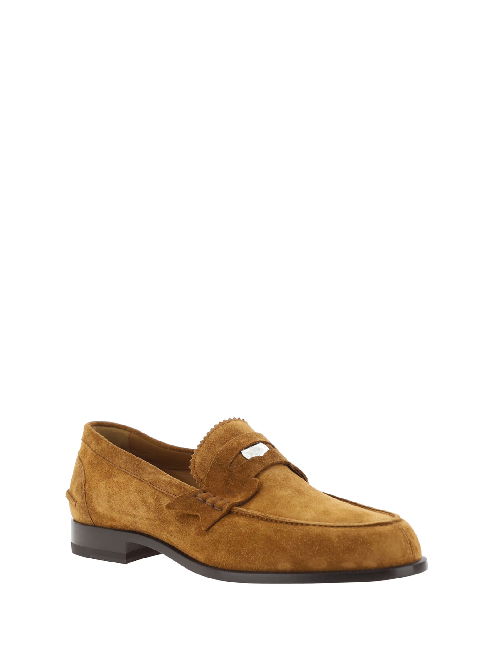 Shop Christian Louboutin Penny Loafers In Rhea