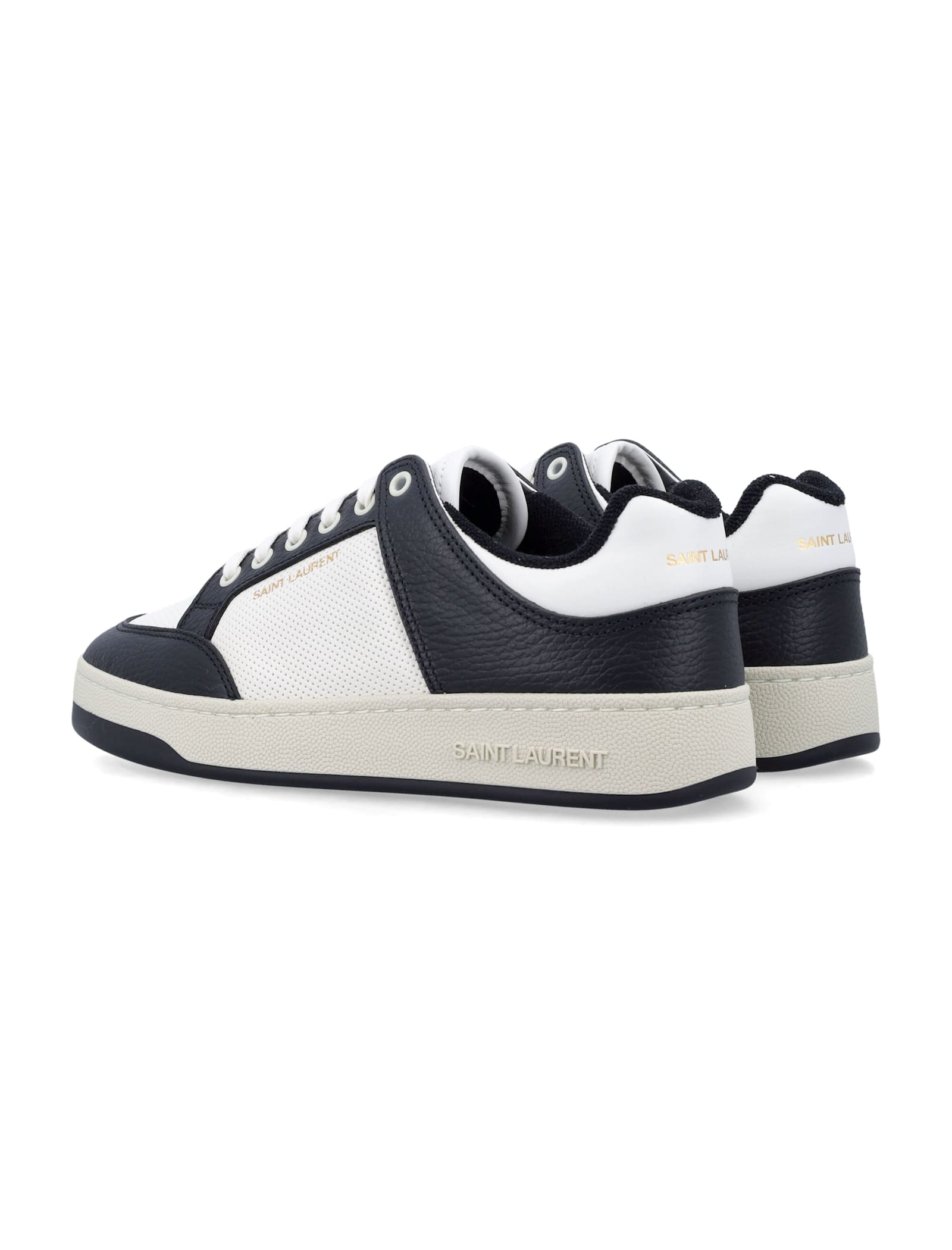 Saint Laurent Sl/61 Womans Sneakers In Black