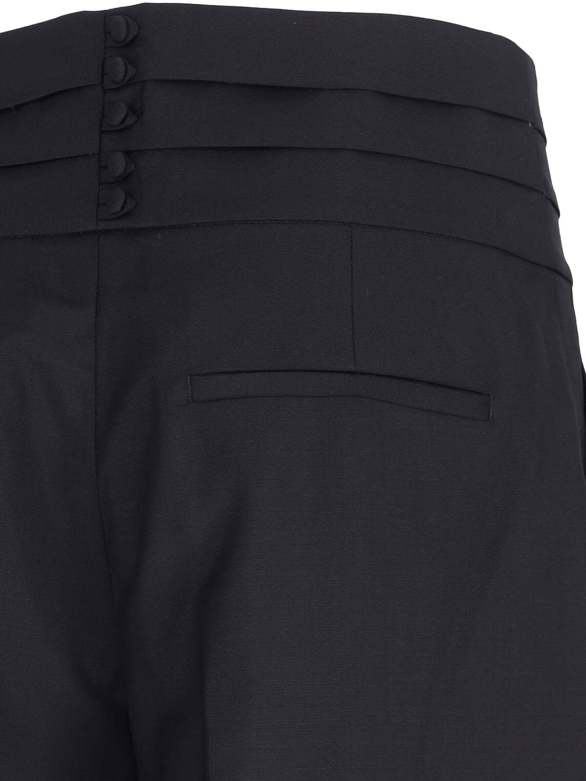 Shop Rohe Cumberband Pants In Black