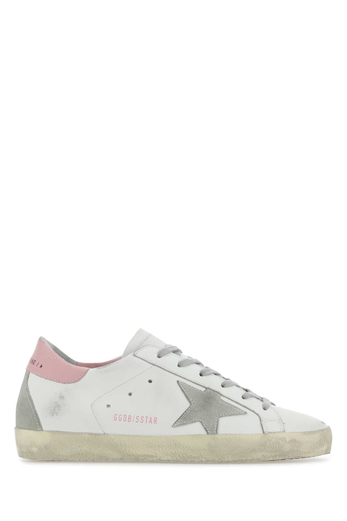 Shop Golden Goose Multicolor Leather Super Star Classic Sneakers In 10914