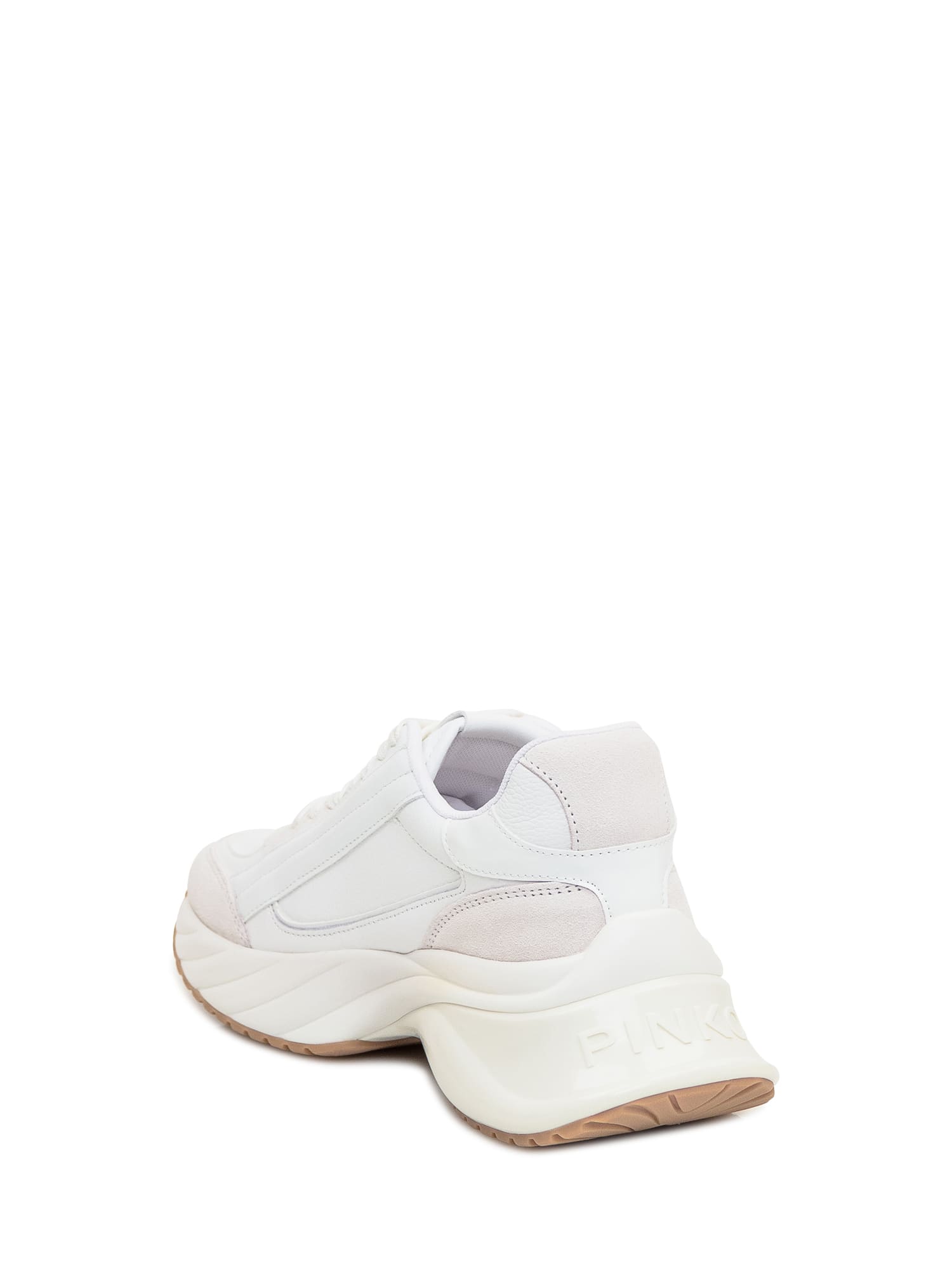 Shop Pinko Ariel 07 Sneaker In Bianco