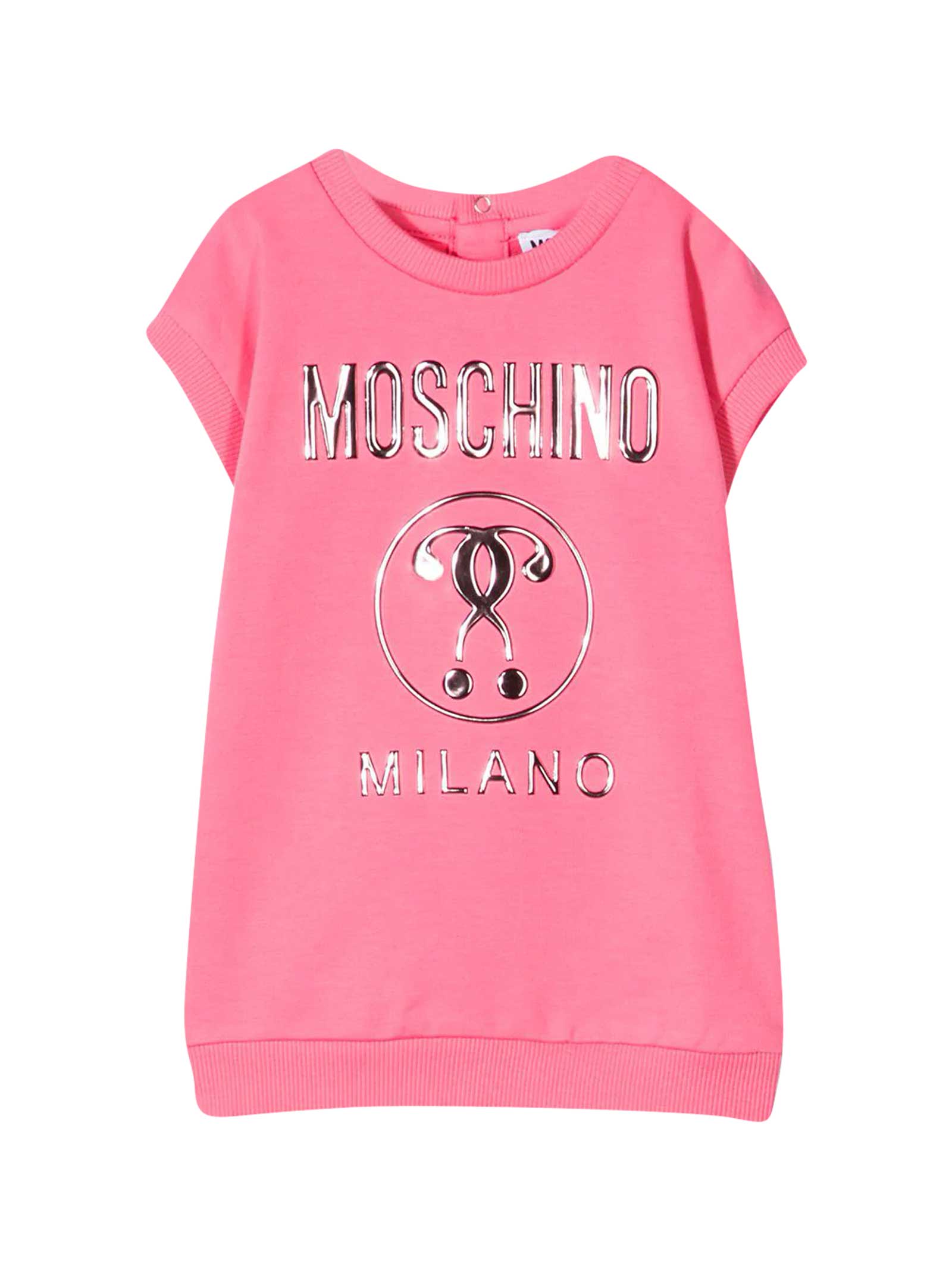 Moschino Pink T-shirt Dress