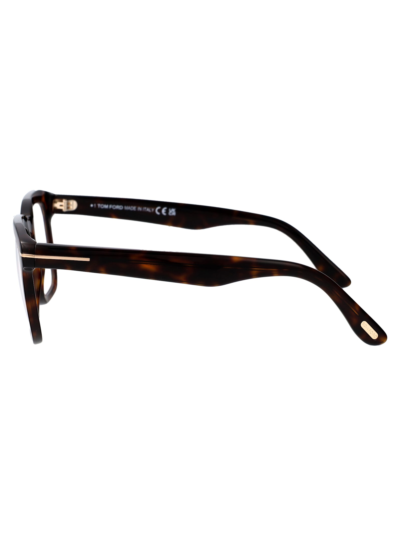 Shop Tom Ford Ft6025-b Glasses In Havana