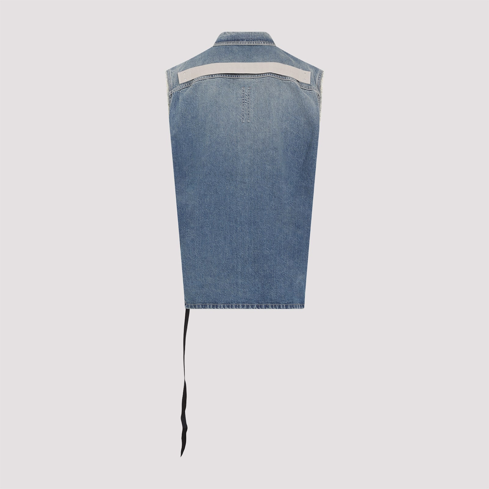 Drkshdw Sleeveless Tommy Jumbo Vest In Blue