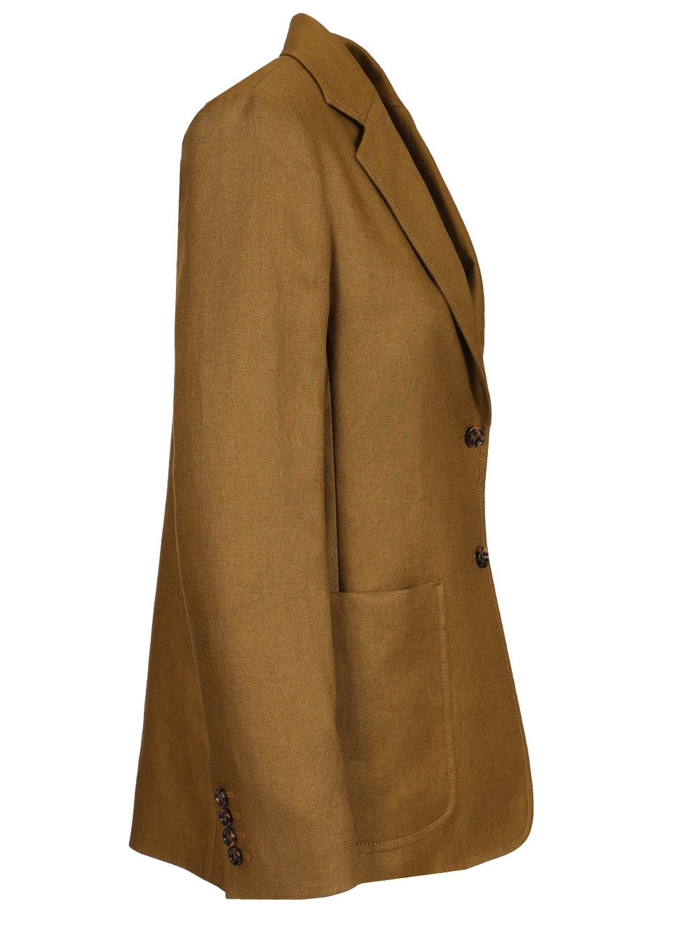 Max Mara Single-breasted Linen Blazer