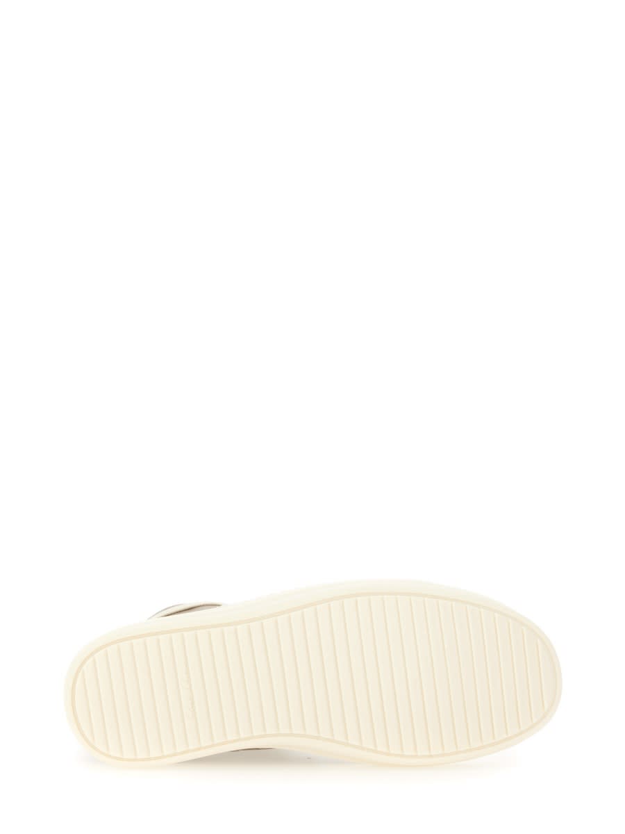Rick Owens Hollywood High Top Sneakers Flesh And Milk In Neutral