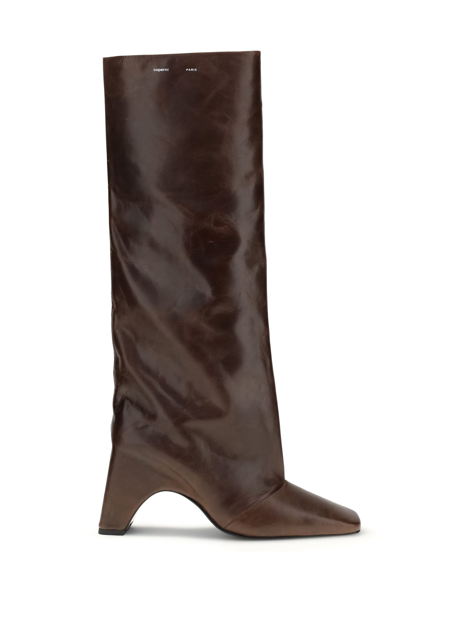 Coperni Women Bridge High Boots In Brown