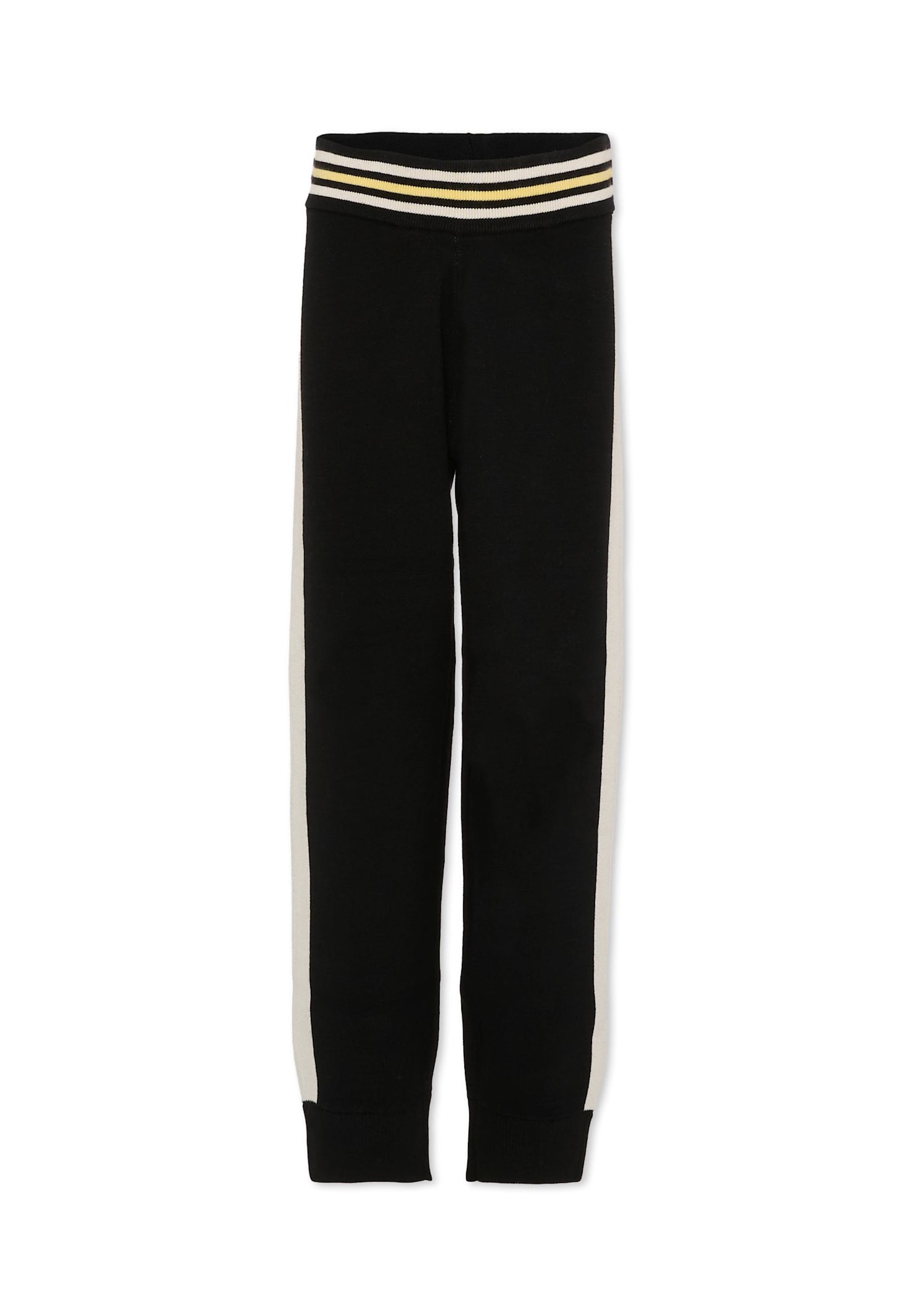 Marc Jacobs Kids' Black Trousers For Boy With Mickey Mouse