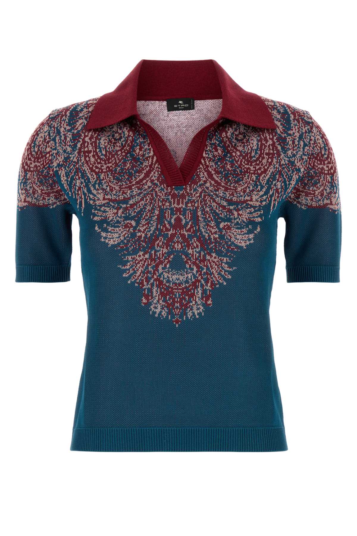 Air Force Blu Viscose Blend Polo Shirt