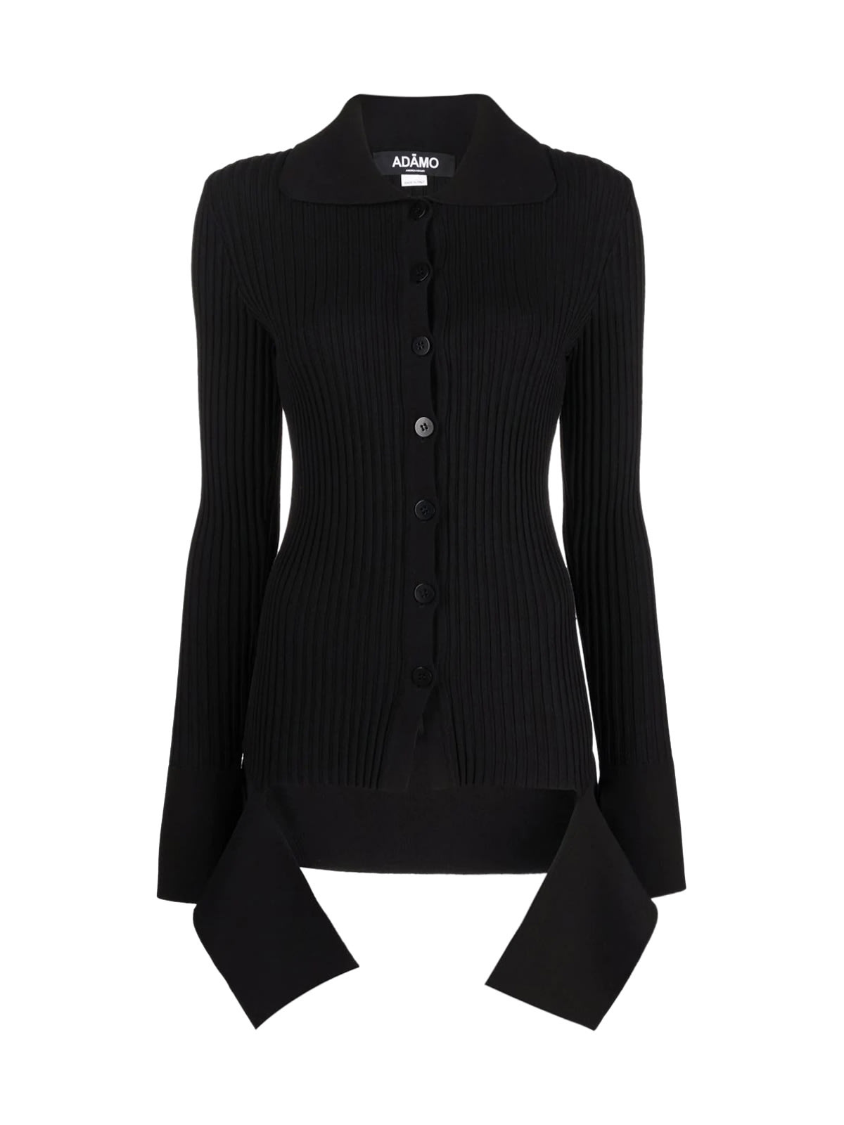 ANDREADAMO Cardigan Long Sleeve With Cut Out Detail