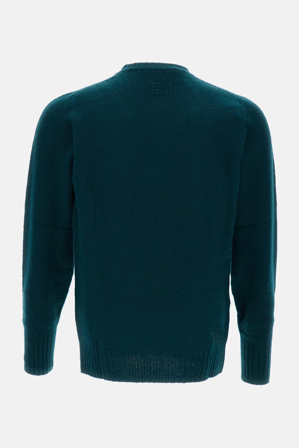 Drumohr Small Cable-knit Crewneck Sweater In Blue