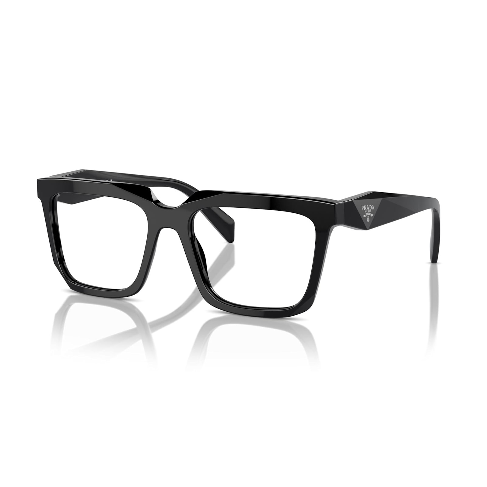 Shop Prada Glasses In Nero