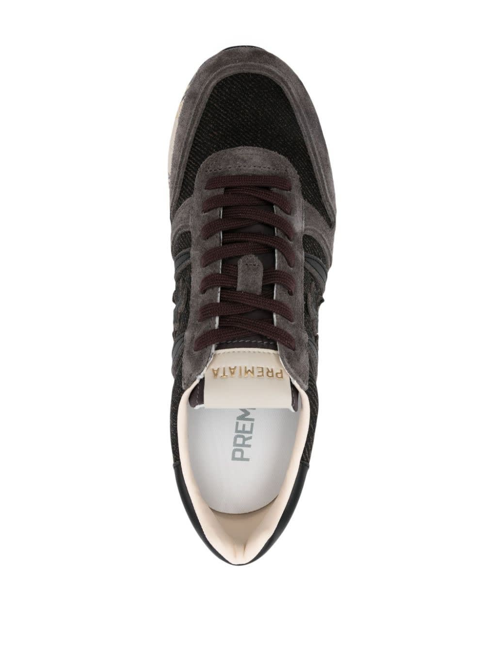 Shop Premiata Lander 6984 Sneakers In Grey