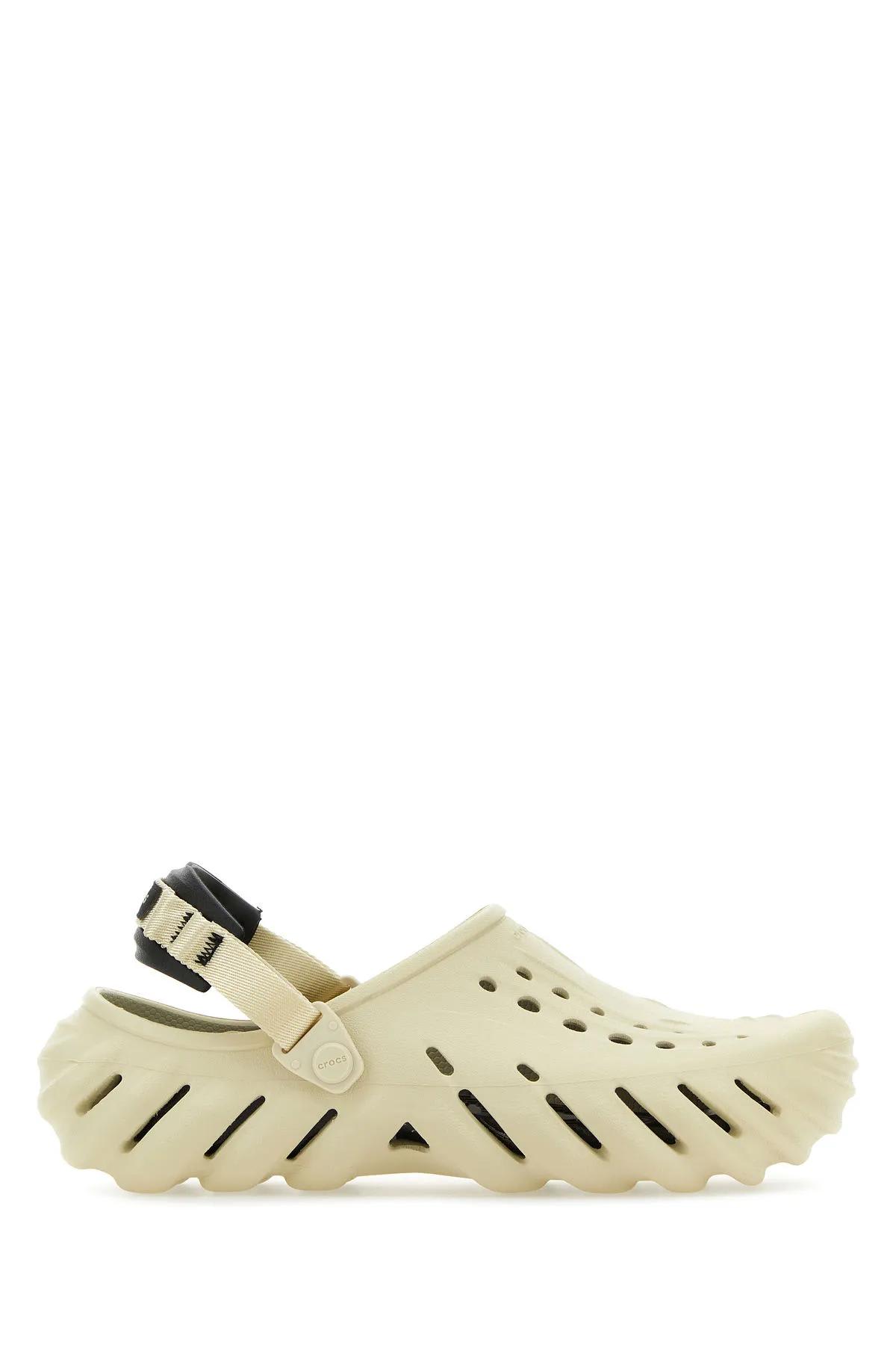 Shop Crocs Sand Croslite Echo Clog Mules In White