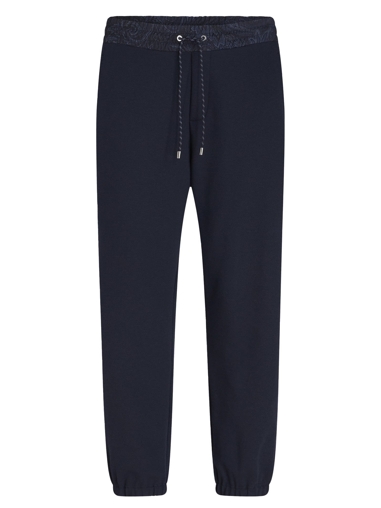 Shop Etro Trousers In Blue