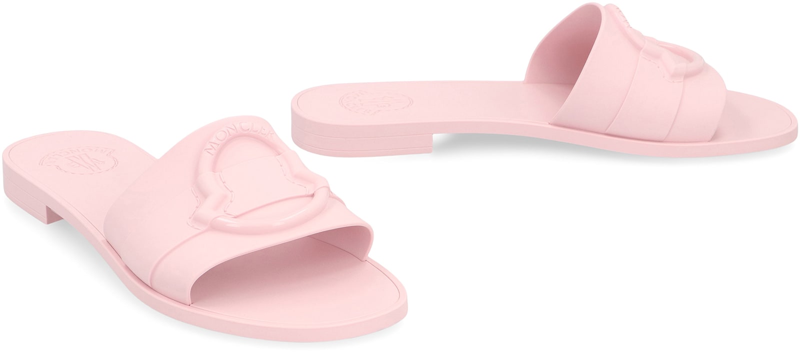 MONCLER MON RUBBER SLIDES