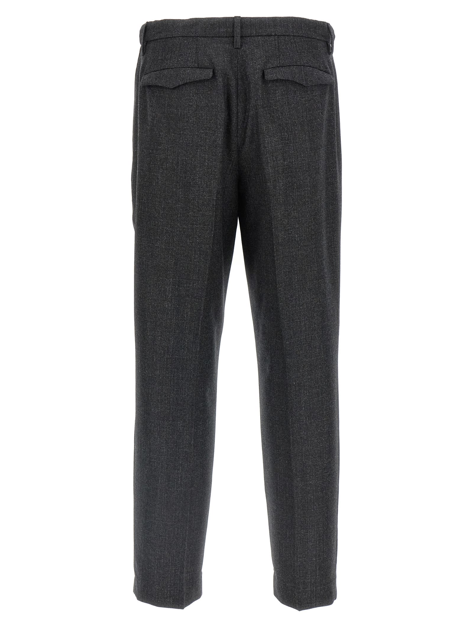 Barena Venezia Logo Casual Pants In Black