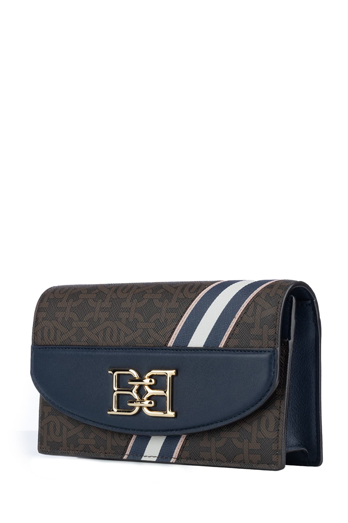 Bally Monogram-print Crossbody Bag In I849y