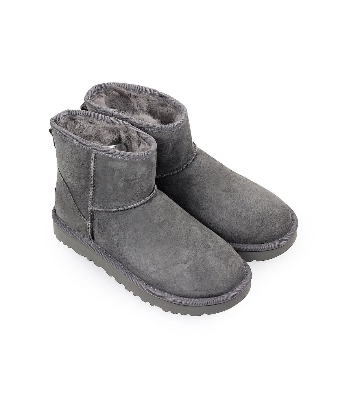 ugg mini grey boots