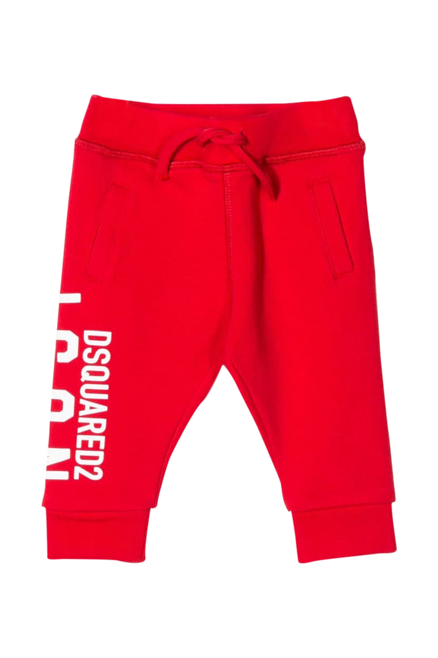 DSQUARED2 KIDS ICON SPORT PANTS WITH PRINT,11205590