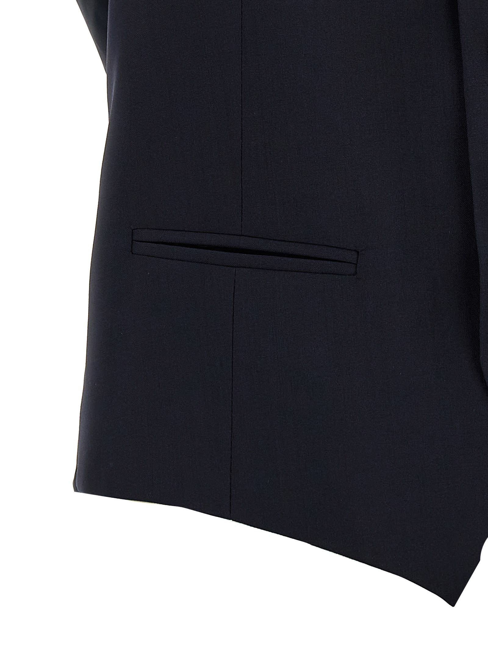 Pal Zileri Tailored Vest With V-neckline And Adjustable Back Strap