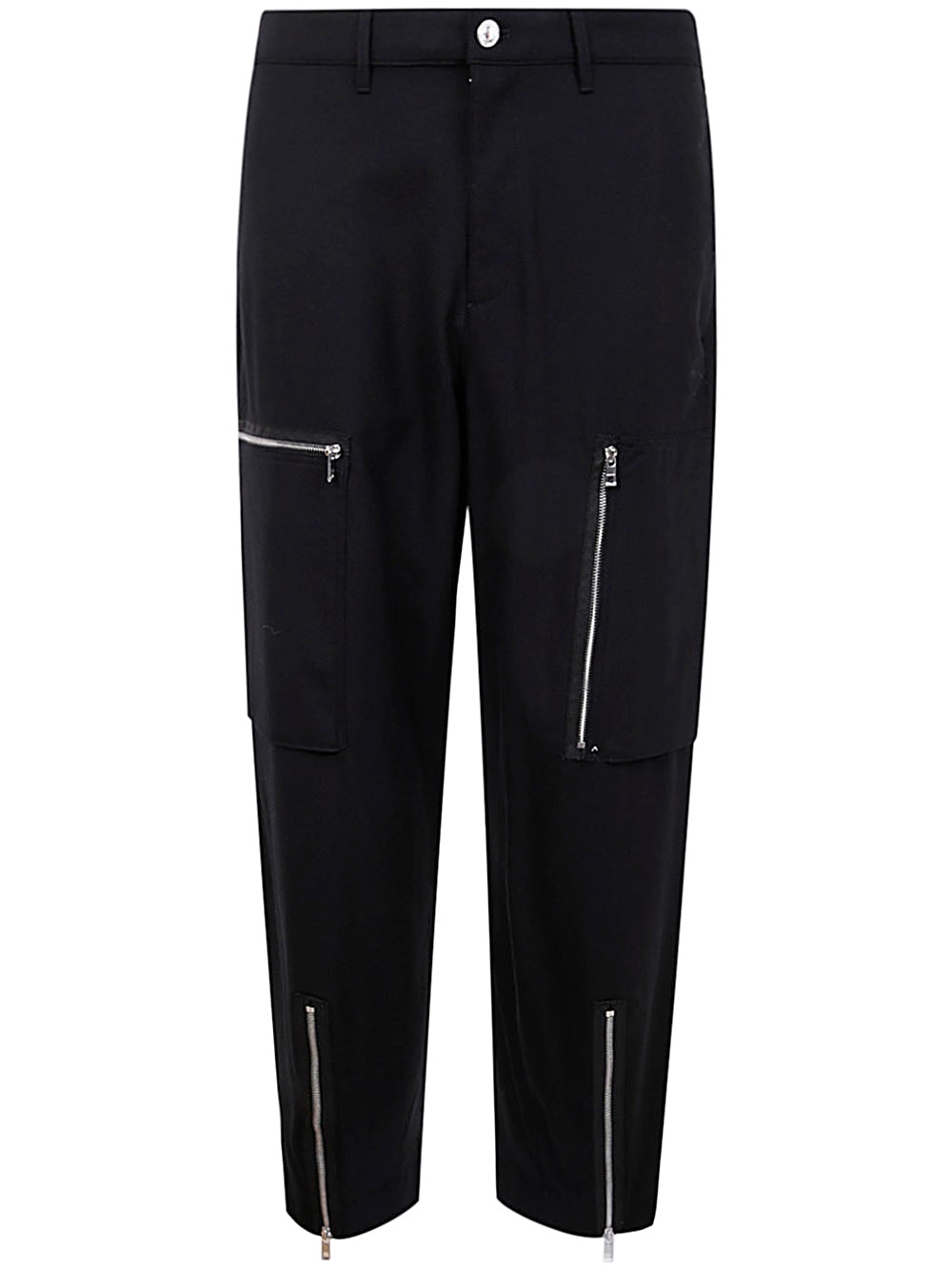 Zip Cargo Trousers