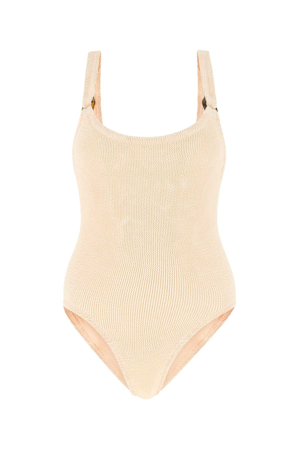 Light Pink Stretch Nylon Domino Swimsuit