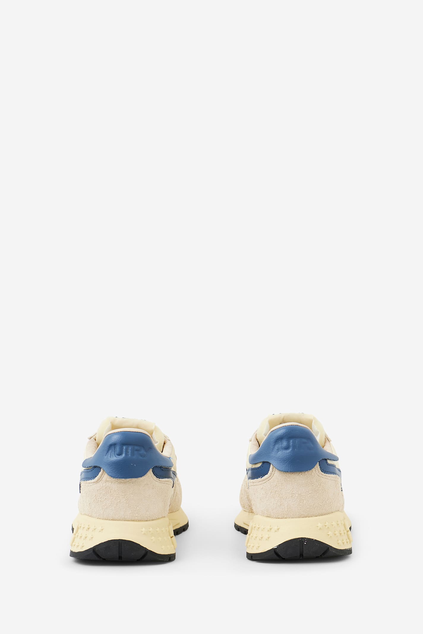 Autry Reelwind Super Vintage Sneakers Beige In White