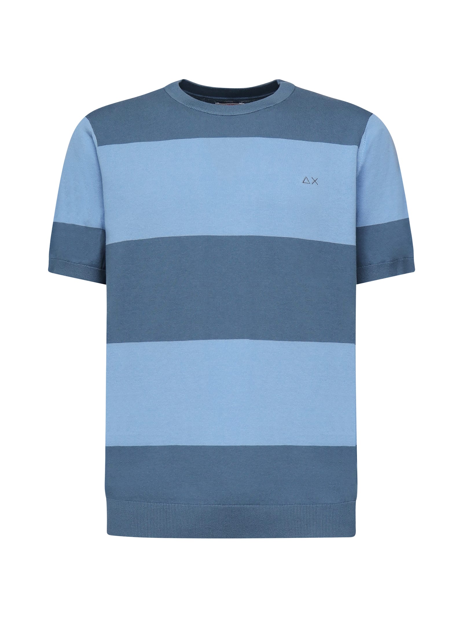 Striped T-shirt With Logo
