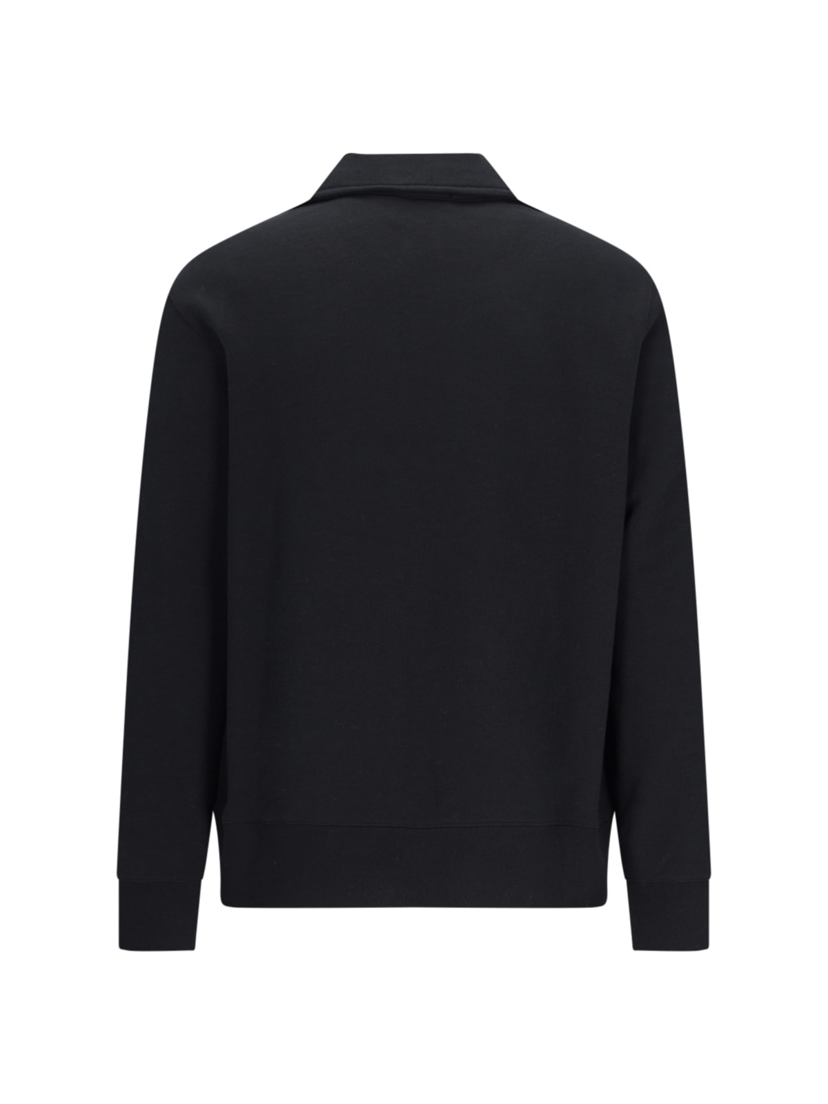 Shop Polo Ralph Lauren Polo Sweatshirt In Black