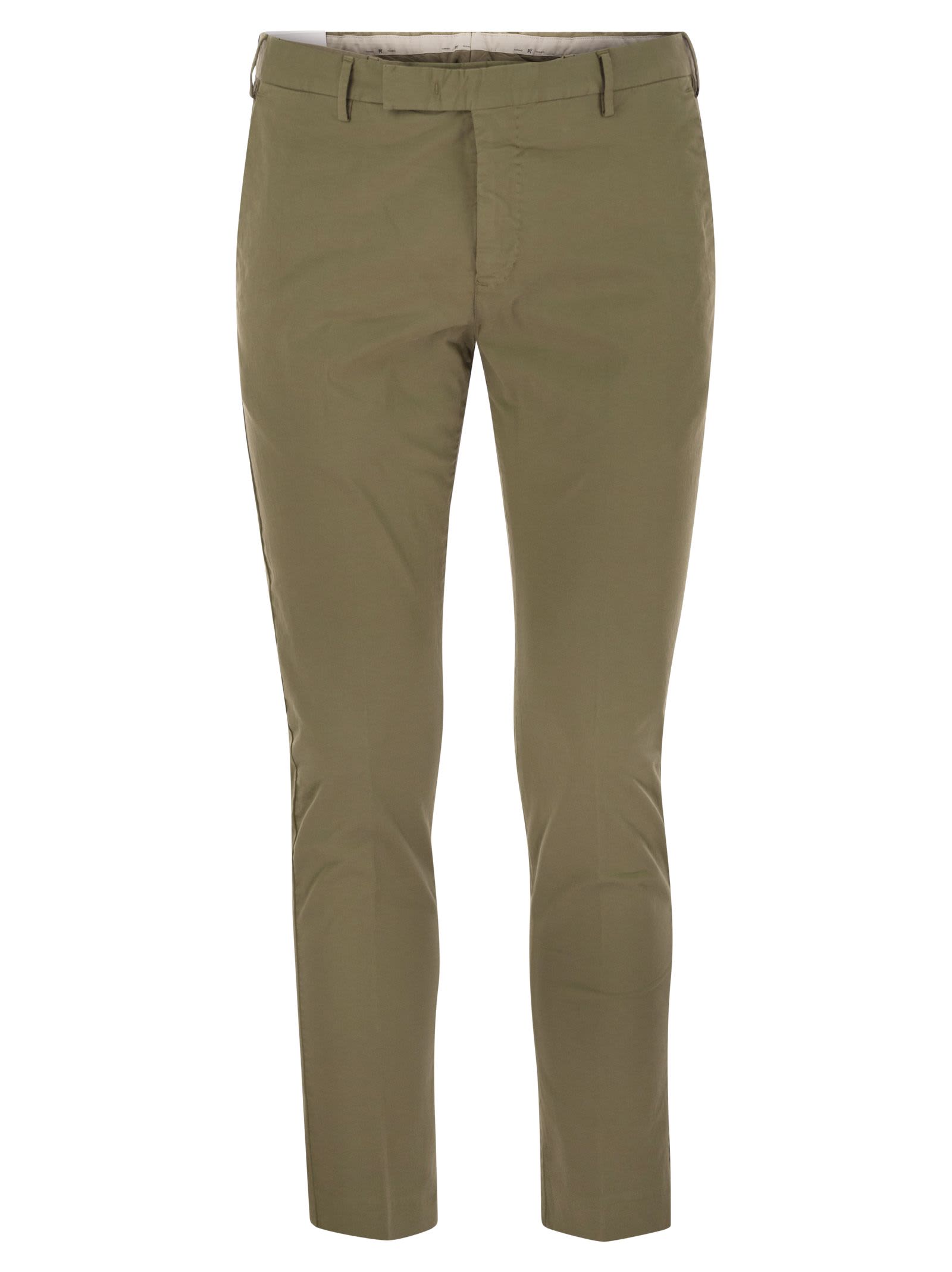 Dieci - Stretch Cotton Trousers