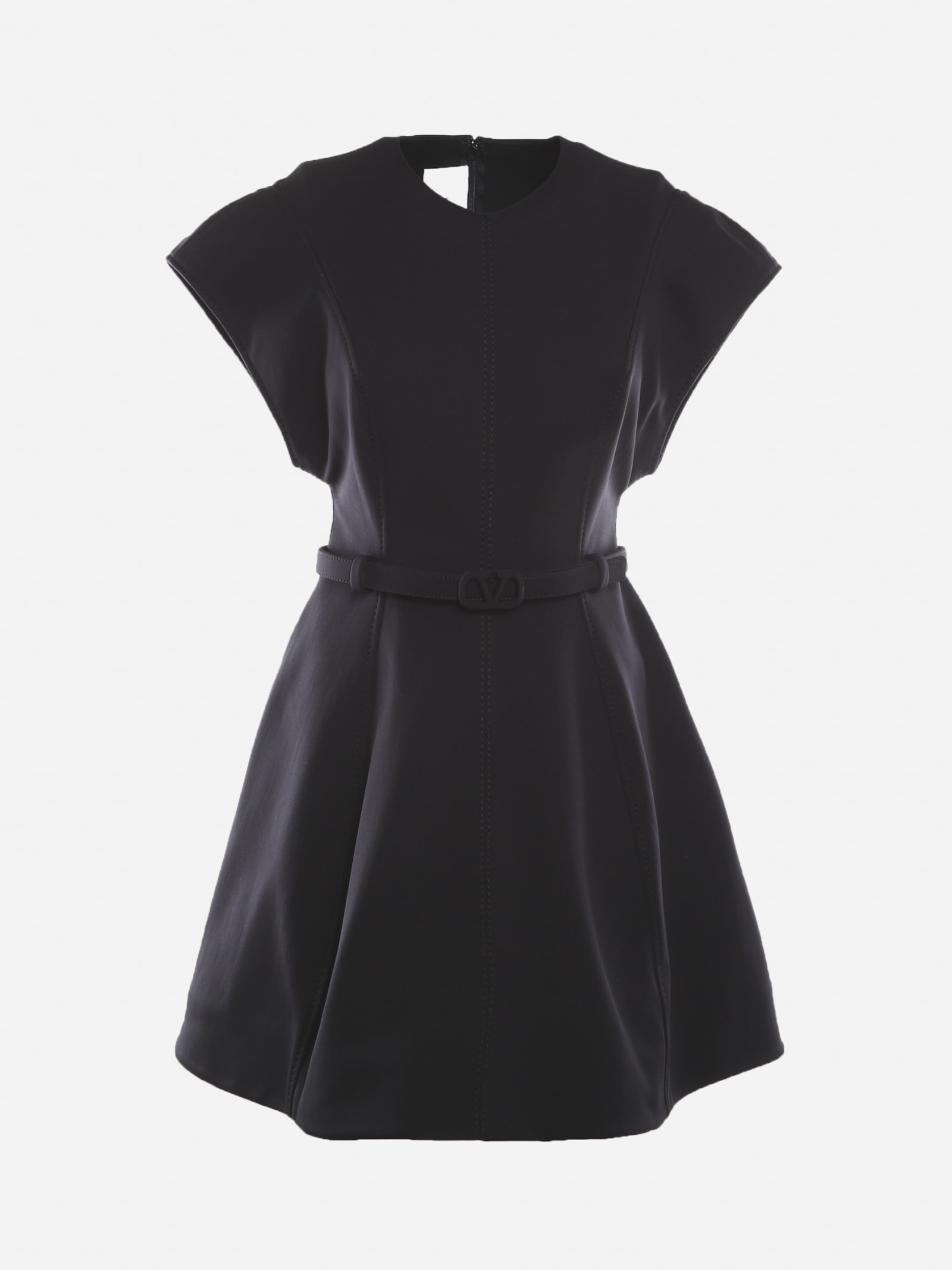 Valentino Aline Dress With Vlogo Belt Coshio Online Shop