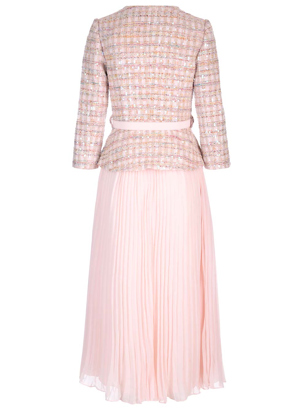 self-portrait Double Fabric Midi Dress | Smart Closet