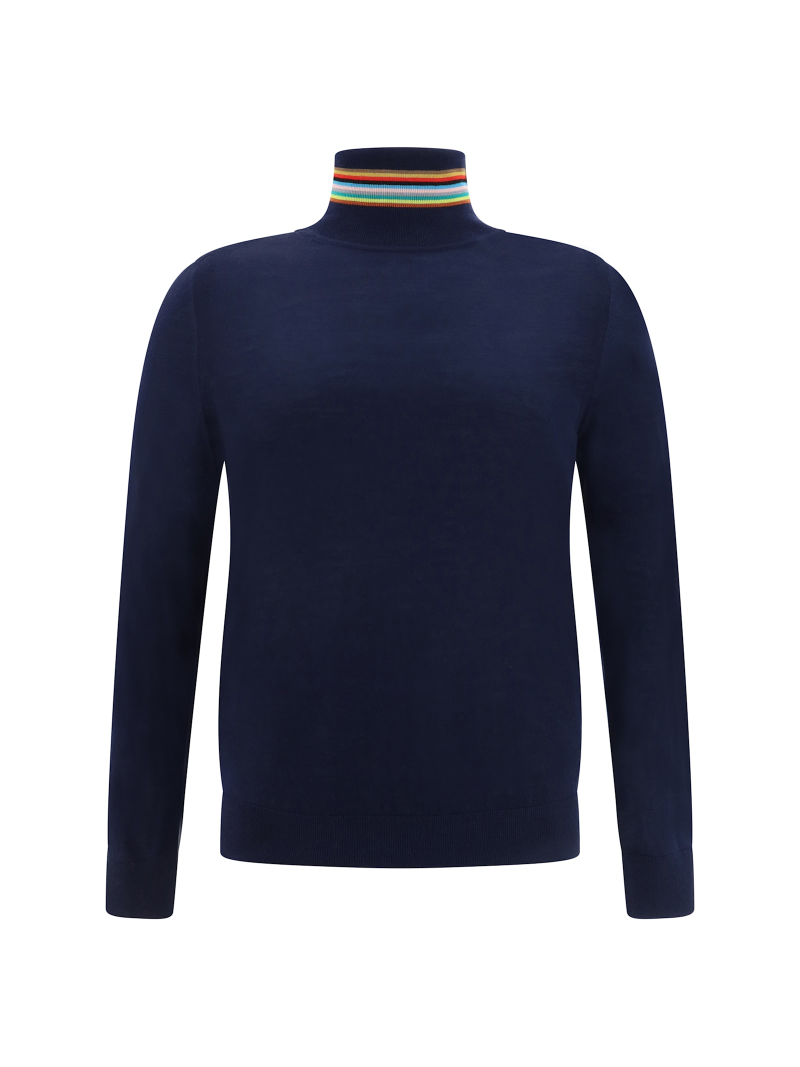 Shop Paul Smith Turtleneck Sweater In Blue