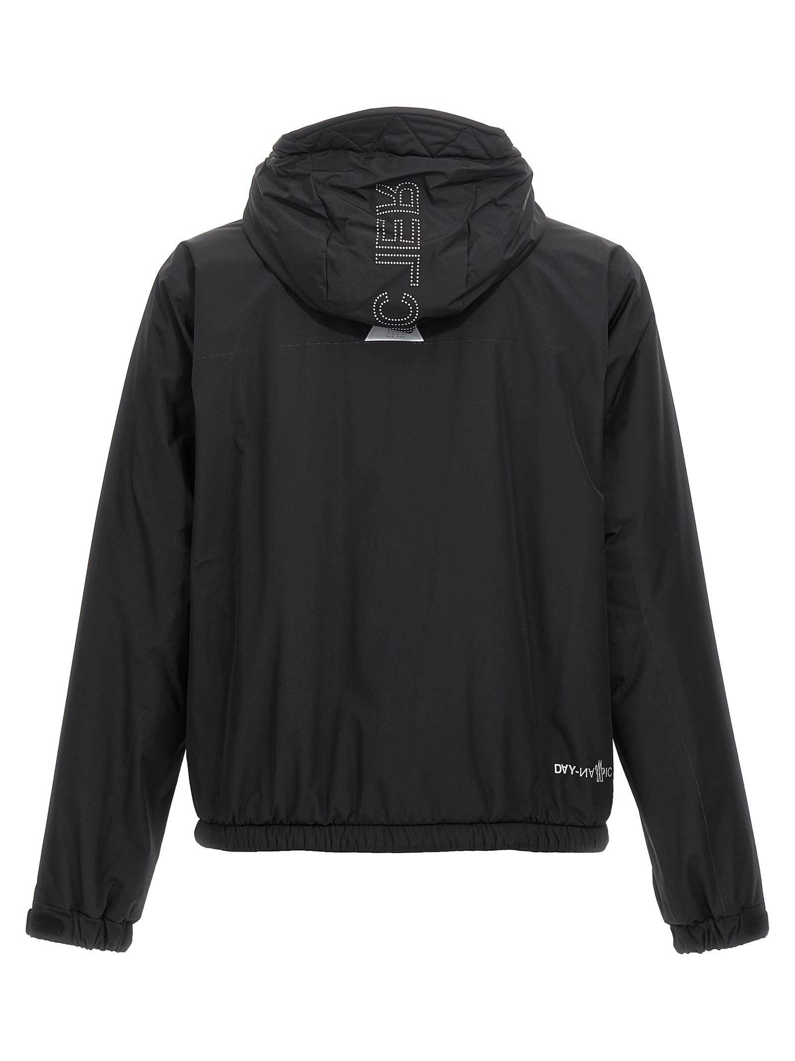 Shop Moncler Jaman Hooded Jacket In Black