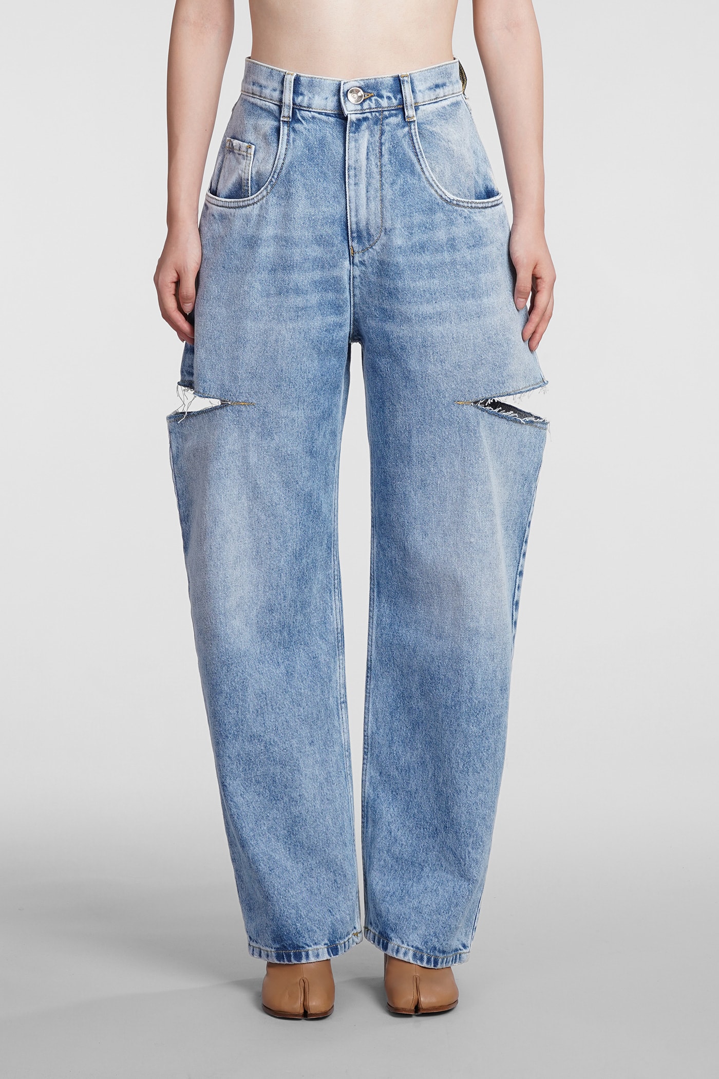 MAISON MARGIELA JEANS IN BLUE DENIM