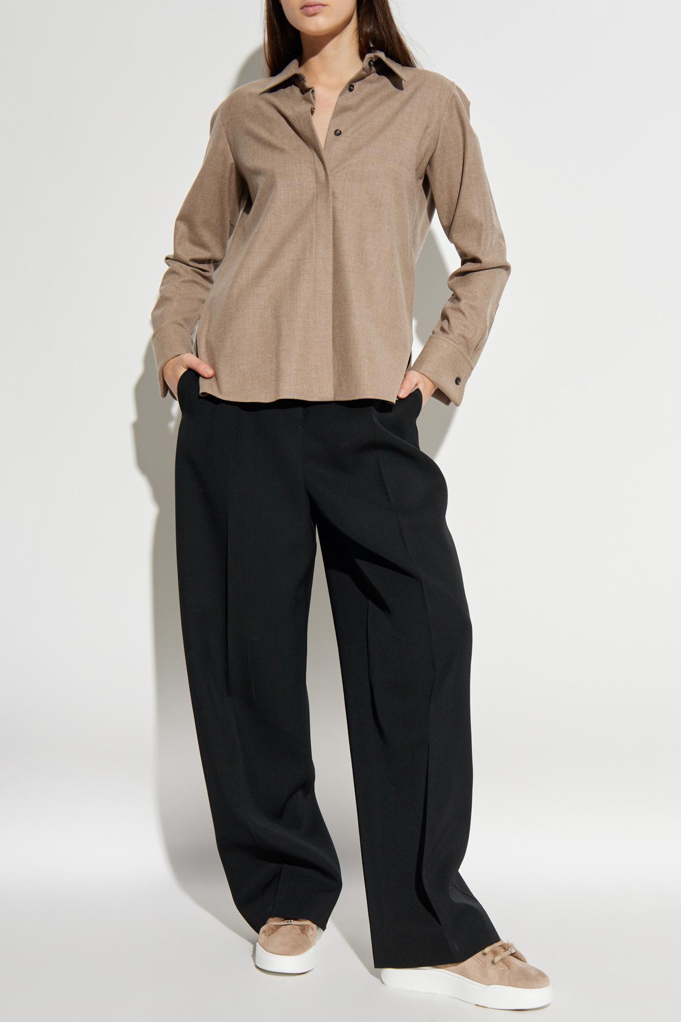 Max Mara Tebaide Shirt In Neutral