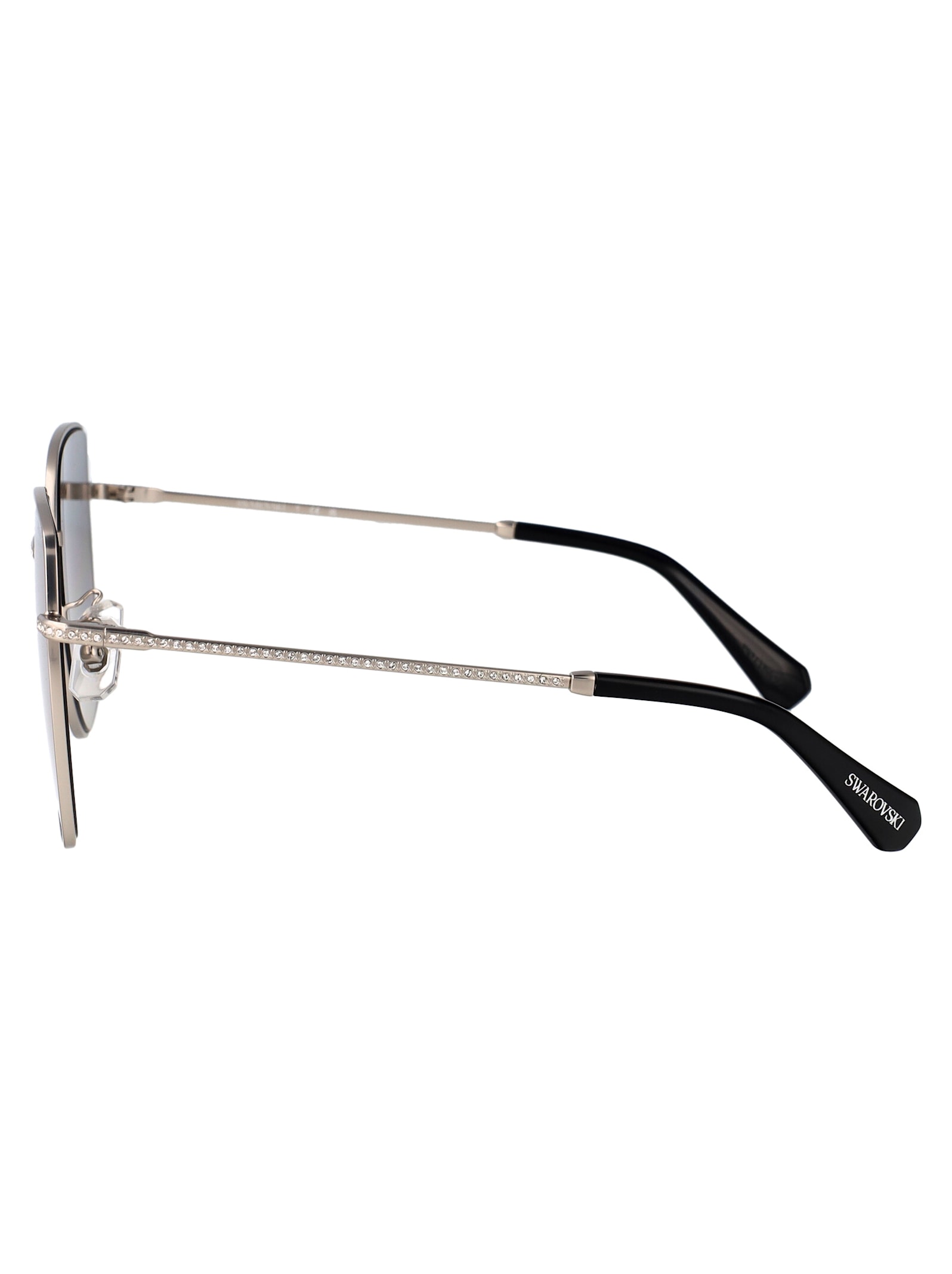 Swarovski 0sk7021d Sunglasses In 400111 Matte Silver