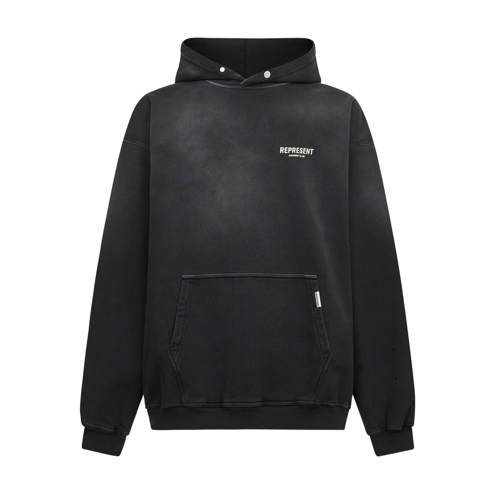 Represent Cotton Sweatshirt In Black