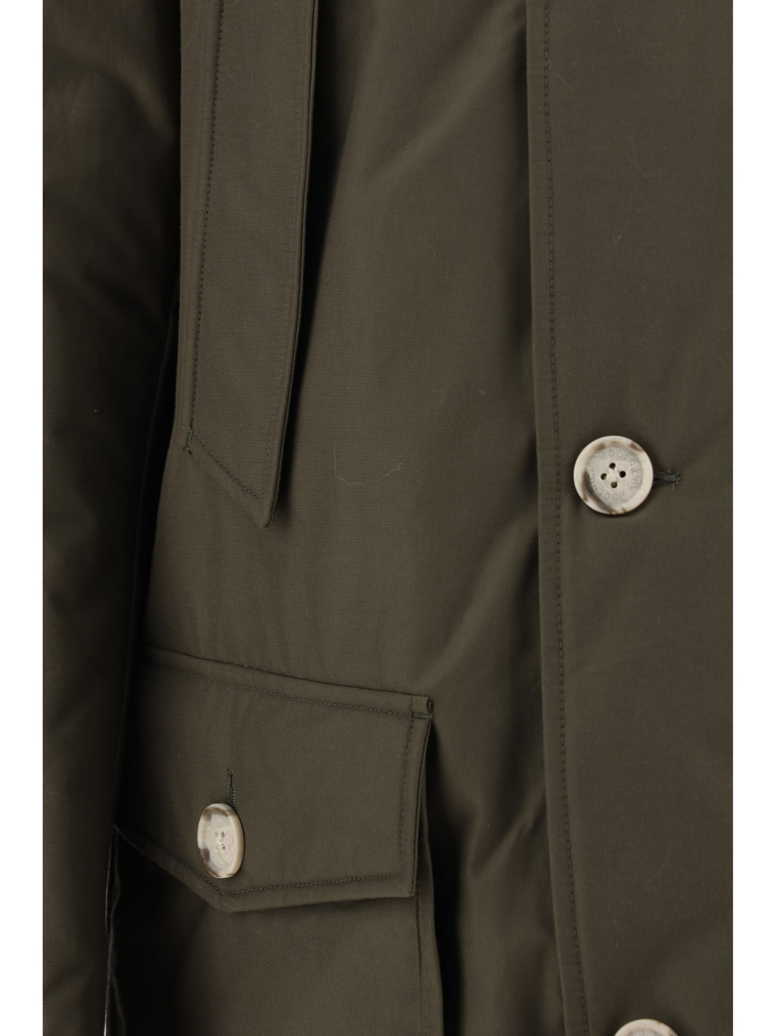 Woolrich Parka Arctic Jacket In Green