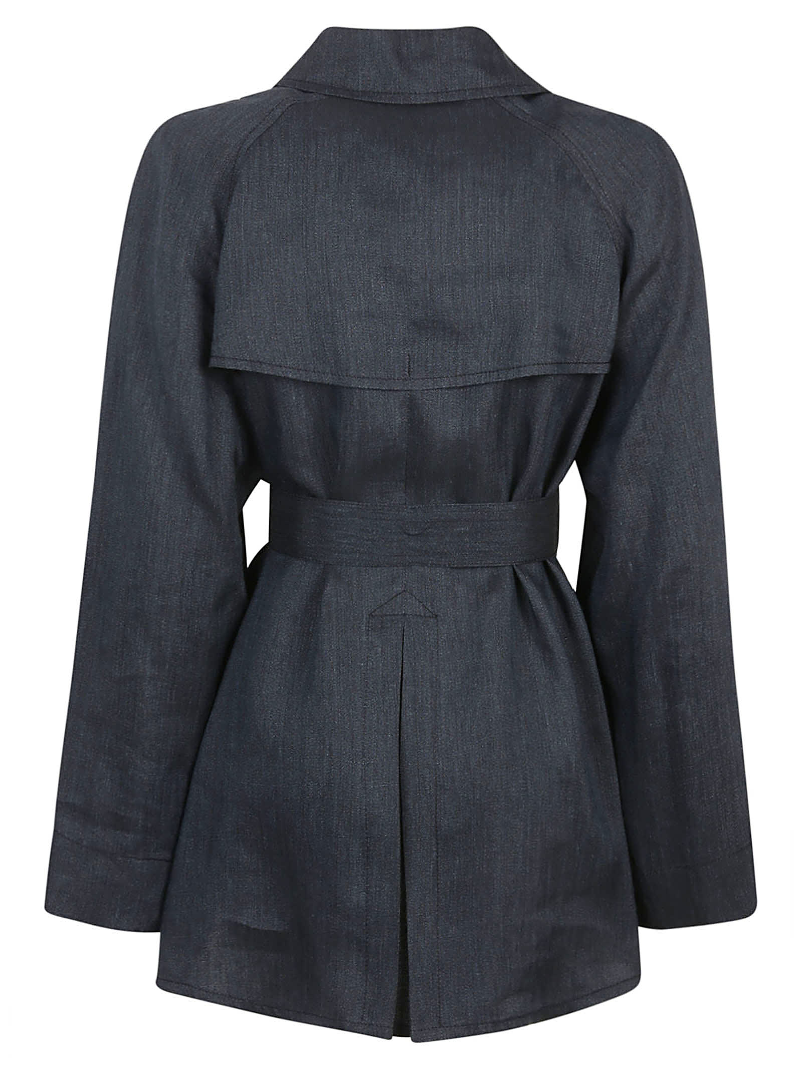 Shop Fay Trench Coat In Black