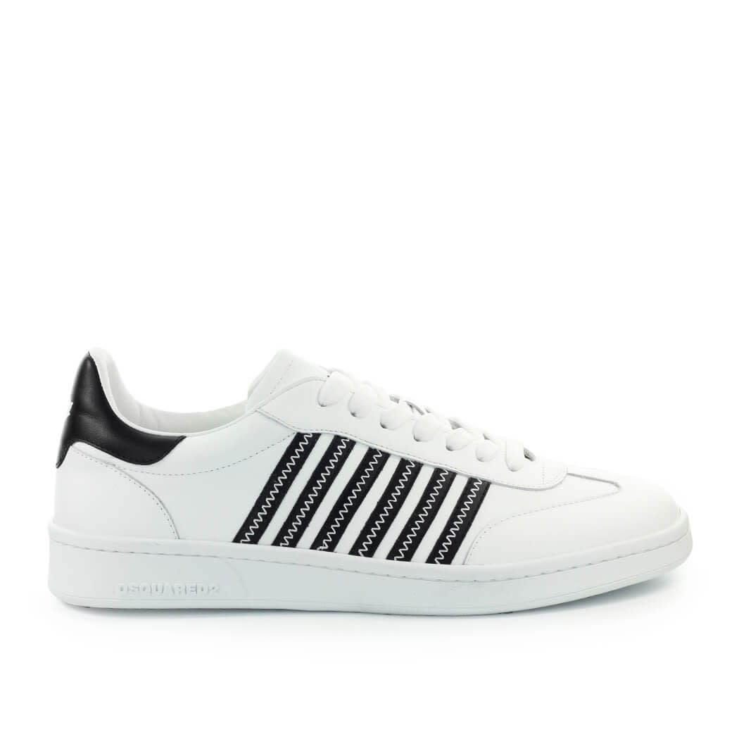 Dsquared2 Boxer White Black Sneaker