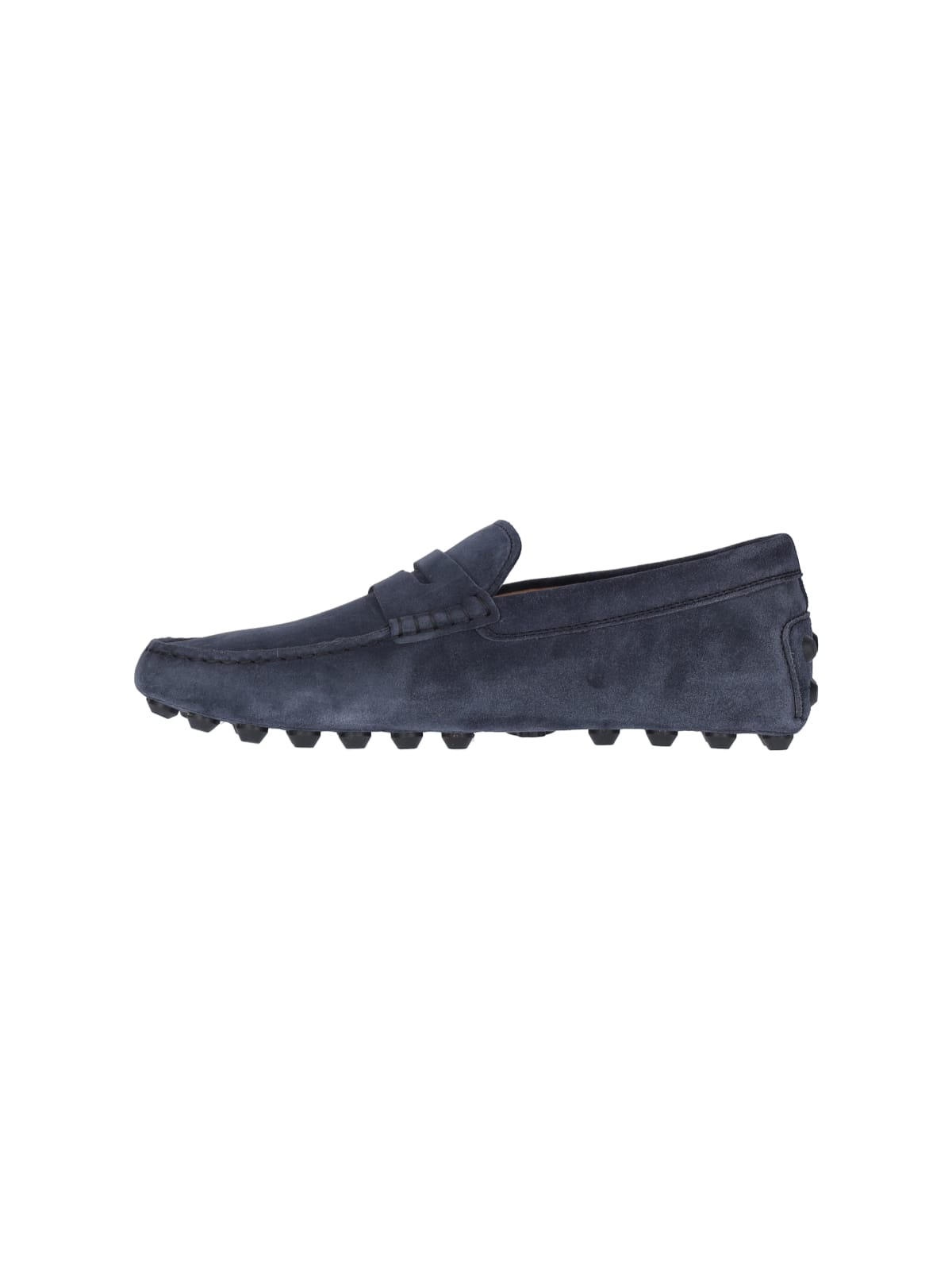 Shop Tod's Gommino Loafers In Blue