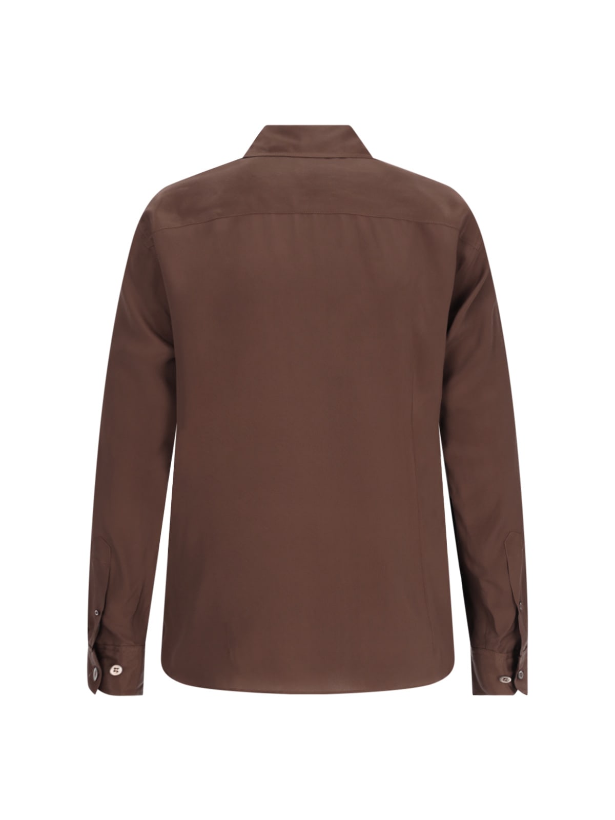 Shop Dries Van Noten Classic Shirt In Brown