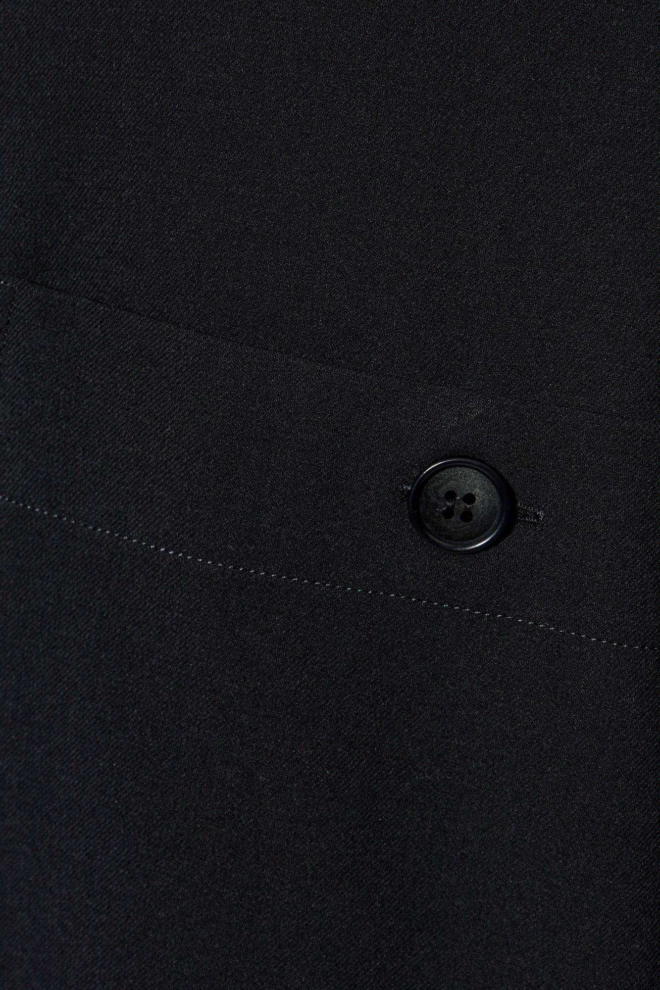 Giorgio Armani Man Suit Jacket Navy Blue Size 40 Cupro In Ub109