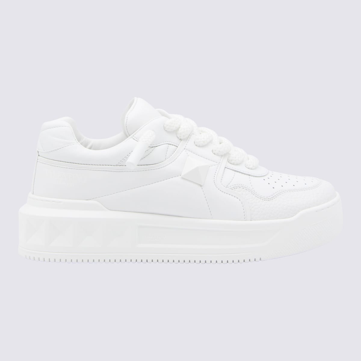 Valentino Garavani White Leather Sneakers