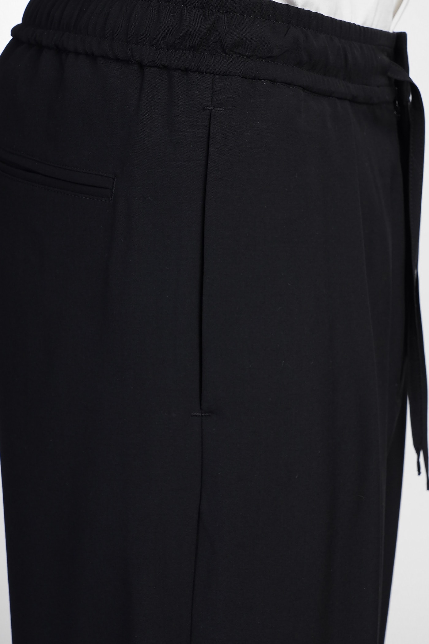 Attachment Pants In Black Polyamide Polyester In Black