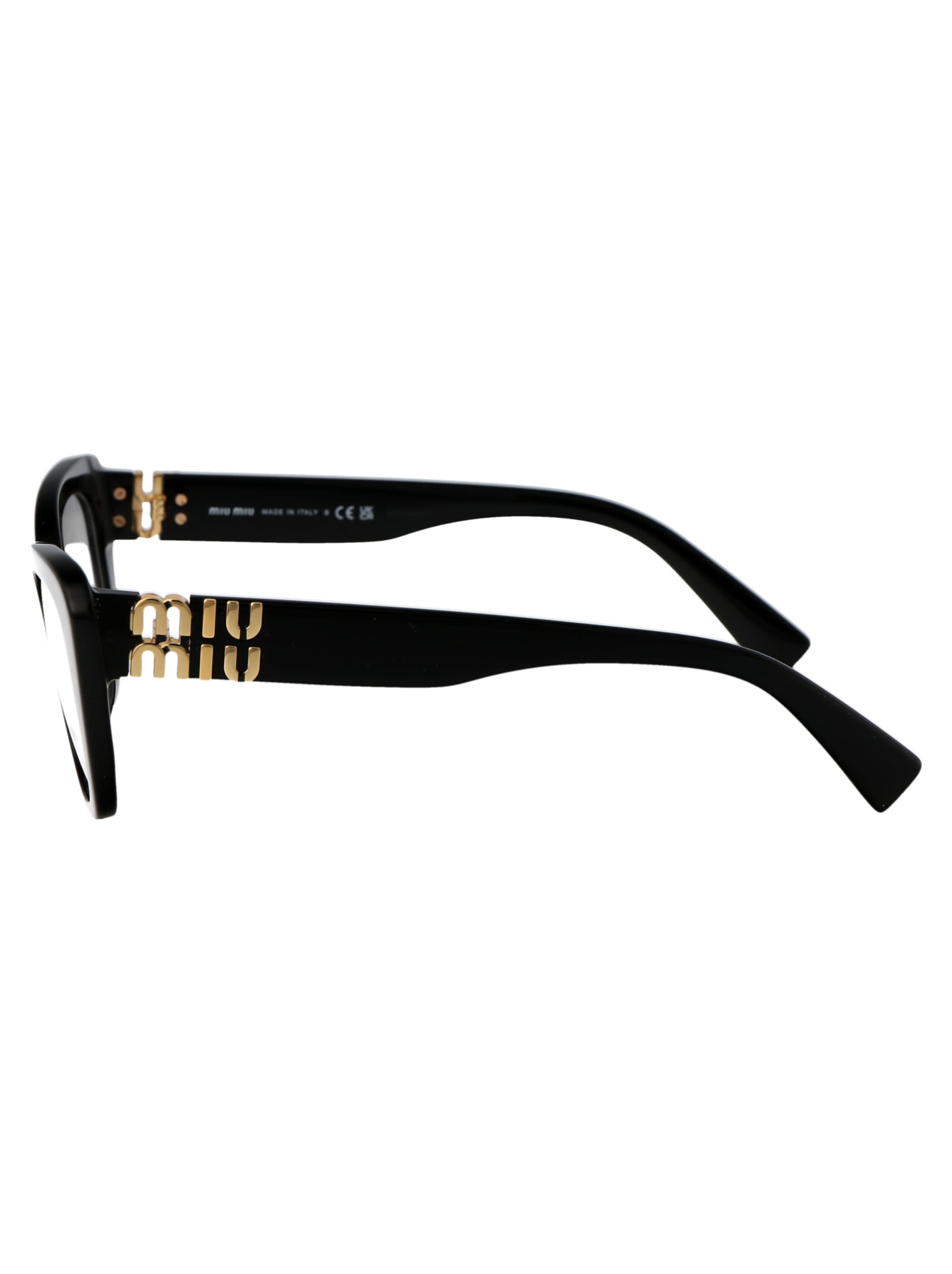 Shop Miu Miu 0mu 05vv Glasses In 1ab1o1