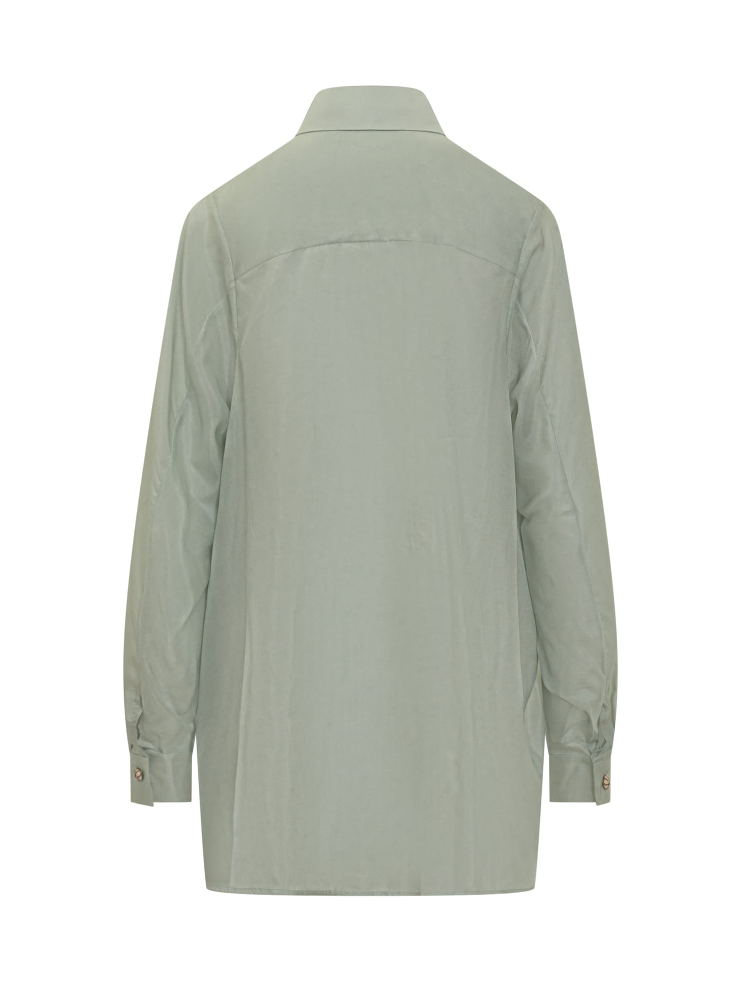 Zimmermann Floral Silk Shirt Featuring Buttoned Cuffs In Multi