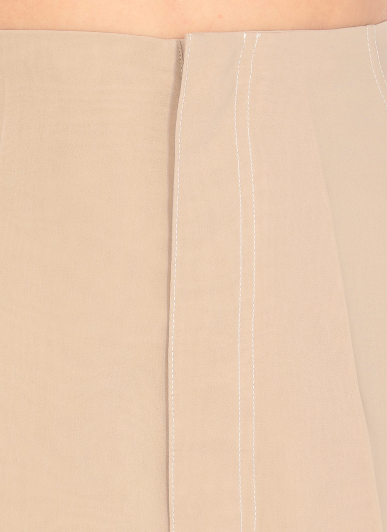 Philosophy Di Lorenzo Serafini Beige Cotton Blend Pants